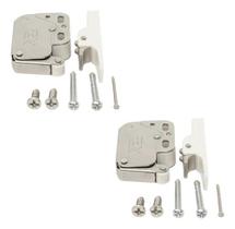 Kit 2 Fecho Toque E Abra Push Open Articulado Móveis Fgvtn - Niquelado Kit 2 Fecho Toque E Abra Push Open Articulado Móveis Fgvtn - Niquelado