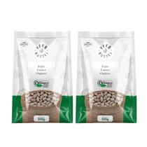 Kit 2 Feijao Carioca Organico 1Kg Vero Nuttri