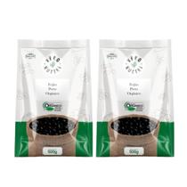 Kit 2 Feijao Preto Organico 1Kg Vero Nuttri Kit 2 Feijao Preto Organico 1Kg Vero Nuttri