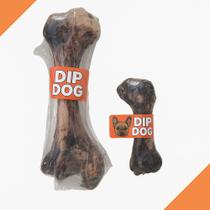 Kit 2 Fêmur Naturais Bovino/suíno Cães Dip Dog Todos Portes Natural