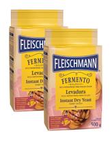 kit 2 Fermento Biológico Seco Instantâneo Massa Doce 500g kit 2 Fermento Biológico Seco Instantâneo Massa Doce 500g