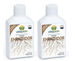 Kit 2 Fertilizante Enraizador 140ml Vitaplan