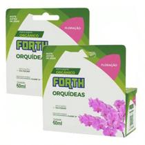 Kit 2 Fertilizante Para Orquídeas Floração Concentrado Forth - 60 mL