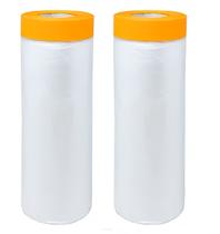 Kit 2 Filme Eletrostático Para Mascaramento C/fita 1,10x20m Kit 2 Filme Eletrostático Para Mascaramento C/fita 1,10x20m