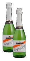 kit 2 FILTRADO ESPUMA DE PRATA BRACO DOCE GARRAFA 660ML