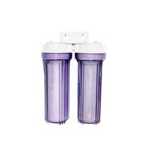 Kit 2 Filtro De Água P/ Ponto De Uso Carbon + Suporte Duplo Kit 2 Filtro De Água P/ Ponto De Uso Carbon + Suporte Duplo