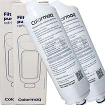 Kit 2 Filtro Refil Colormaq Acqua Purificador CPUHEVABAN CPUELSABEN CPUHEVABBN CPUHEVACBN