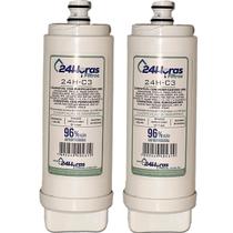 Kit 2 Filtro Refil Compatível Torneira Docol Vitalis