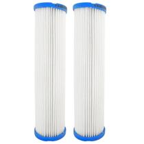 Kit 2 Filtro Refil Plissado Lavável Reutilizável 9 3/4'