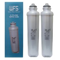 Kit 2 Filtro Refil Purificador Compatível Eletrolux Pappca50