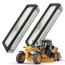 Kit 2 Filtros Cabine Compatível Com Caterpillar 120k 140k Kit 2 Filtros Cabine Compatível Com Caterpillar 120k 140k
