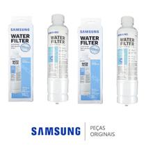 KIT 2 Filtros de Água HAF-CIN/EXP Aqua Pure Plus para Refrigerador Samsung French Door e Side by Side