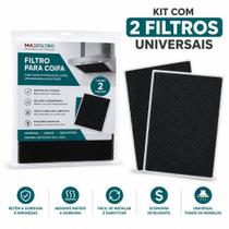 Kit 2 Filtros para Coifa Exaustor Depurador Universal 79x59cm Recortável Kit 2 Filtros para Coifa Exaustor Depurador Universal 79x59cm Recortável