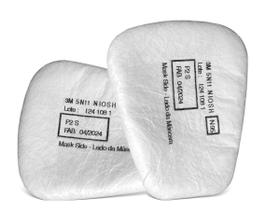 Kit 2 Filtros para Particulados 3M 5N11 Classe P2 Kit 2 Filtros para Particulados 3M 5N11 Classe P2