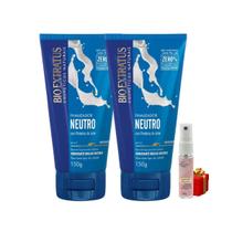 Kit 2 Finalizador Brilho Natural Neutro 150 G Bio Extratus + Presente Lourre 15ml Kit 2 Finalizador Brilho Natural Neutro 150 G Bio Extratus + Presente Lourre 15ml