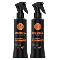 kit 2 Finalizador Haskell Encorpa Cabelo Engrossar fios 120 ML