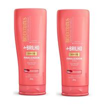 Kit 2 Finalizador Hidratante Mais Brilho 200gr Bio Extratus