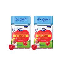Kit 2 Fini 5+ Imune Kids Maçã Vermelha 30 Gomas - Dr. Good Kit 2 Fini 5+ Imune Kids Maçã Vermelha 30 Gomas - Dr. Good
