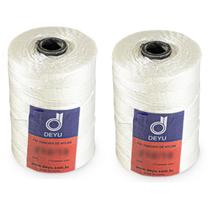 Kit 2 Fio Encala Torcido Branco Rolo 200gr Várias Bitolas Para Pesca Profissional Rede Tralha Tarrafa Kit 2 Fio Encala Torcido Branco Rolo 200gr Várias Bitolas Para Pesca Profissional Rede Tralha Tarrafa