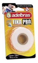 KIT 2 Fita Dupla Face Adelbras Fixa Pro C Espuma 19mm X 2m