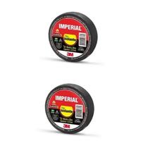 Kit 2 Fita Isolante 3M Imperial 18MM X 20M Kit 2 Fita Isolante 3M Imperial 18MM X 20M