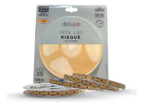 kit 2 fita led risque IP20 10wm 5m 2700k amarela 12V avant fácil instalar kit 2 fita led risque IP20 10wm 5m 2700k amarela 12V avant fácil instalar