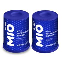 Kit 2 Fita Microporosa Mió Branca para Peles Sensíveis 10cm X 4,5m 1 Unidade Kit 2 Fita Microporosa Mió Branca para Peles Sensíveis 10cm X 4,5m 1 Unidade
