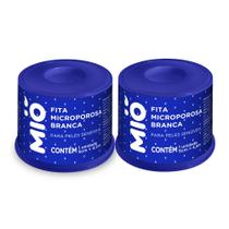Kit 2 Fita Microporosa Mió Branca para Peles Sensíveis 5cm X 4,5m 1 Unidade Kit 2 Fita Microporosa Mió Branca para Peles Sensíveis 5cm X 4,5m 1 Unidade