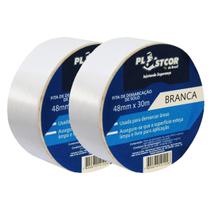 Kit 2 Fita Para Demarcação de Solo 30m Kit 2 Fita Para Demarcação de Solo 30m