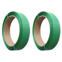 Kit 2 Fita pet arquear cintar 19mm pallet arqueação industrial