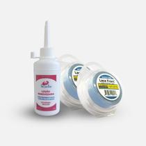 Kit 2 fitas Adesivas Lace Front + 1 Loção Removedora 100ml