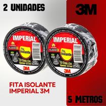Kit 2 Fitas Isolante 3M Imperial 5m X 18mm