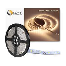 Kit 2 Fitas LED 3528/MOD.2835 IP20 Rolo 5m/300 Leds Luz Branca Neutra (Suave) 4000K - Decoração