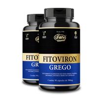 Kit 2 Fitoviron Grego Unilife 90 Cápsulas 500mg Kit 2 Fitoviron Grego Unilife 90 Cápsulas 500mg
