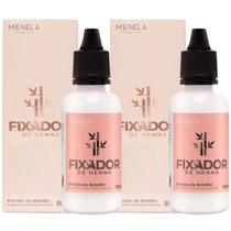 Kit 2 Fixador De Henna 30ml Menela Kit 2 Fixador De Henna 30ml Menela