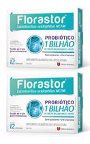 Kit 2 Florastor Lactobacillus 12Cps - União Química - Uniao Quimica