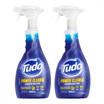 Kit 2 Flotador Multiuso Tudo Power Clean Politriz 500ml - Desengordurante e Desengraxante