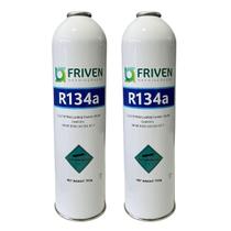 Kit 2 Fluido R134a Lata 750g Ar Cond Automotivo Geladeira Kit 2 Fluido R134a Lata 750g Ar Cond Automotivo Geladeira