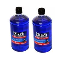 Kit 2 Fluídos De 1 L Líquido Test/ De Bicos Injetores Kitest Kit 2 Fluídos De 1 L Líquido Test/ De Bicos Injetores Kitest