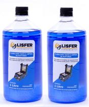 Kit 2 Fluídos De 1 Litro Limpeza De Bicos Injetores - Lisfer