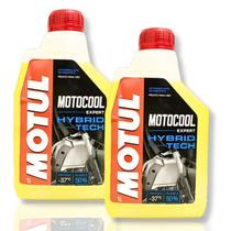 Kit 2 Fluídos Para Radiador Anticongelante Arrefecimento Motul Motocool