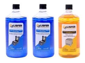 Kit 2 Fluidos Test + 1 Detergente Limpeza De Injetores 1Lt