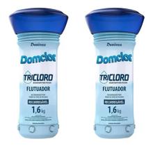 Kit 2 Flutuador De Cloro Para Piscina Tricloro 1,6kg Domclor - DOMCLOR