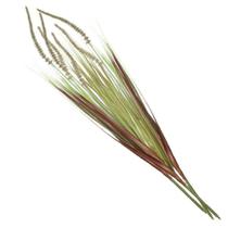 Kit 2 Folhagens Capim Verde Rabo De Raposa Artificial 80cm