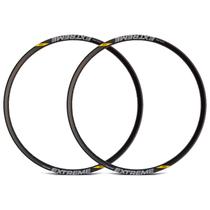 Kit 2 Folhas Rodas Mtb 29/36 Furos Freio a Disco Válvula Presta Fina Tubeless Ready Extreme Pro Vzan Kit 2 Folhas Rodas Mtb 29/36 Furos Freio a Disco Válvula Presta Fina Tubeless Ready Extreme Pro Vzan
