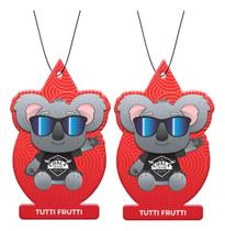 Kit 2 Folhinha Aromática Odorizador Carro Tutti Frutti 10g Kit 2 Folhinha Aromática Odorizador Carro Tutti Frutti 10g