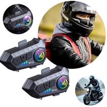 Kit 2 Fone De Ouvido Capacete Moto Bluetooth Prova Dágua Kit 2 Fone De Ouvido Capacete Moto Bluetooth Prova Dágua