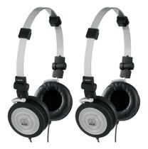 Kit 2 Fones Akg K414 K 414 Original Profissional Músico Pro