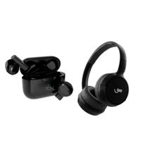 Kit 2 Fones Bluetooth: Headphone Get Go + TWS TCN - 1 Ano Garantia + NF Kit 2 Fones Bluetooth: Headphone Get Go + TWS TCN - 1 Ano Garantia + NF