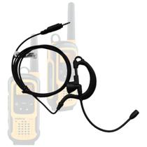 Kit 2 fones lapela vox para rádio comunicador intelbras rc4000